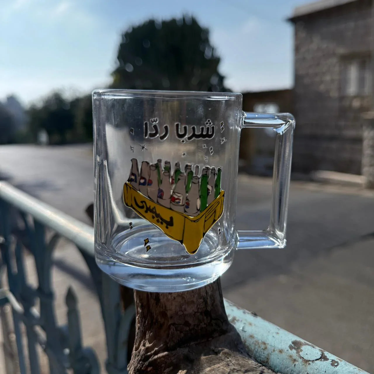 Glass Mug - Pepsi