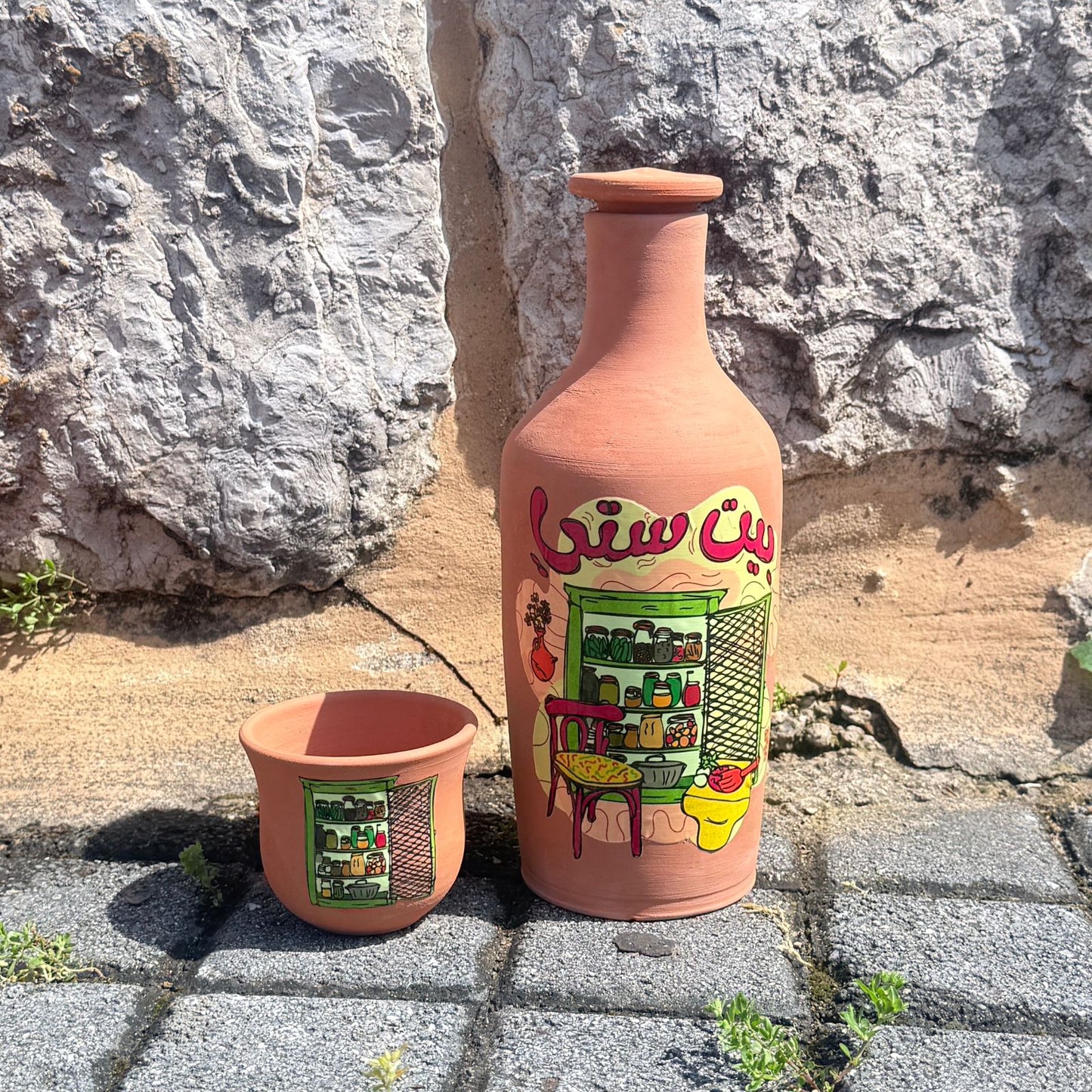 Clay Carafe - Beit Setti