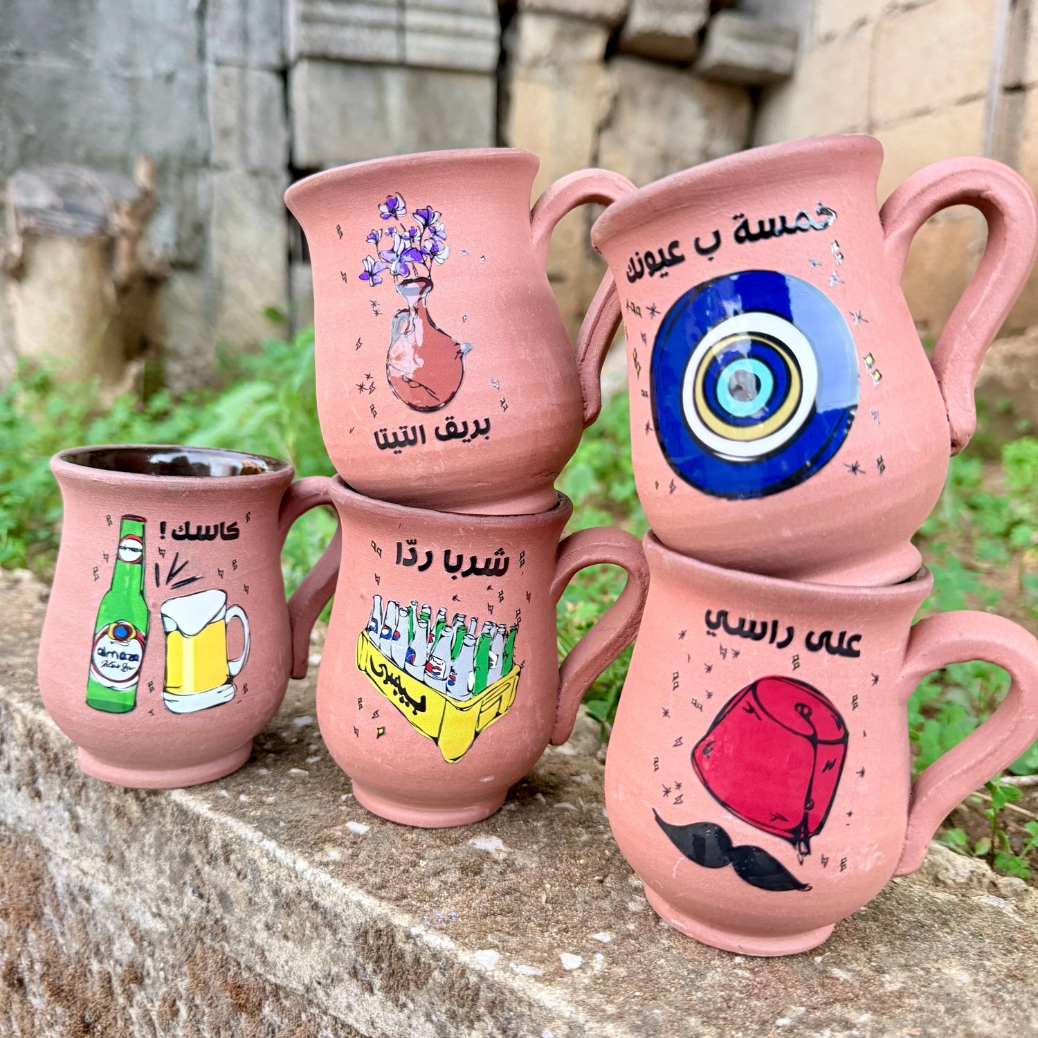 Clay Mugs
