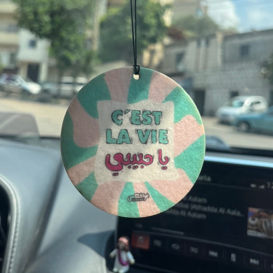 Air Car Freshener - C’est La Vie Ya Habibi