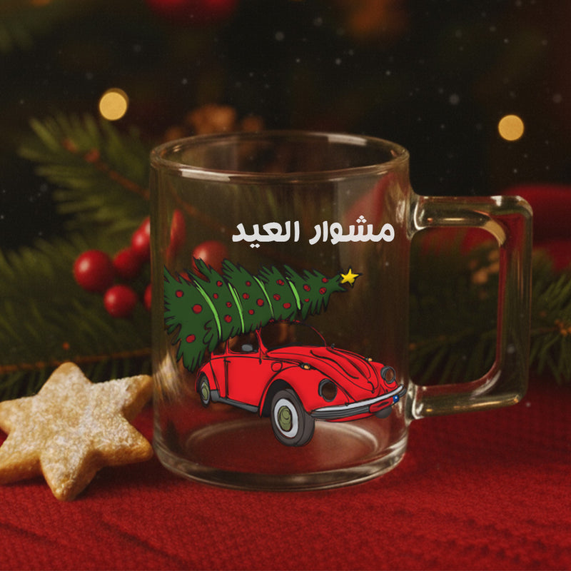 Christmas Glass Mug