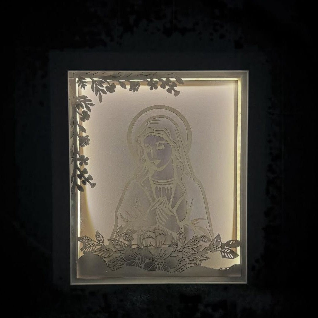Light Box - Virgin Mary