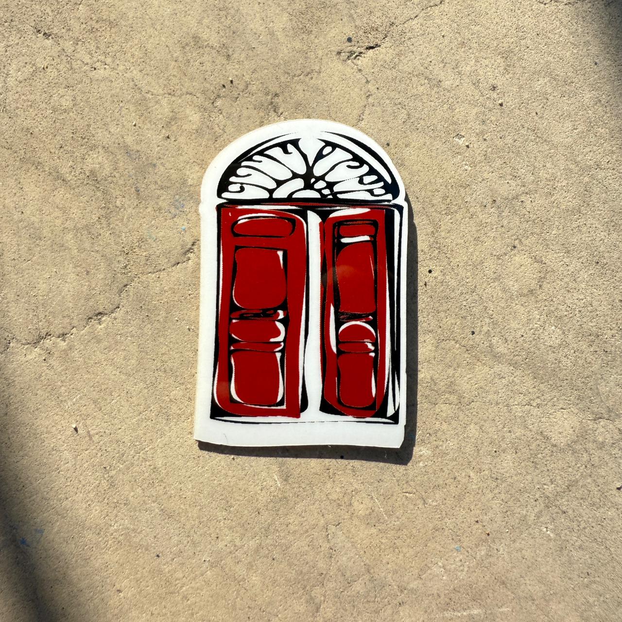 Sticker - Red Windows