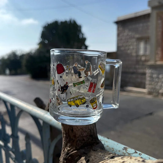 Glass Mug - Pattern