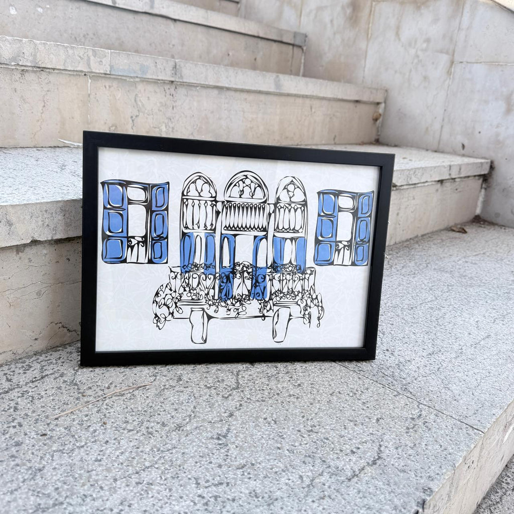 Frame - Blue Windows