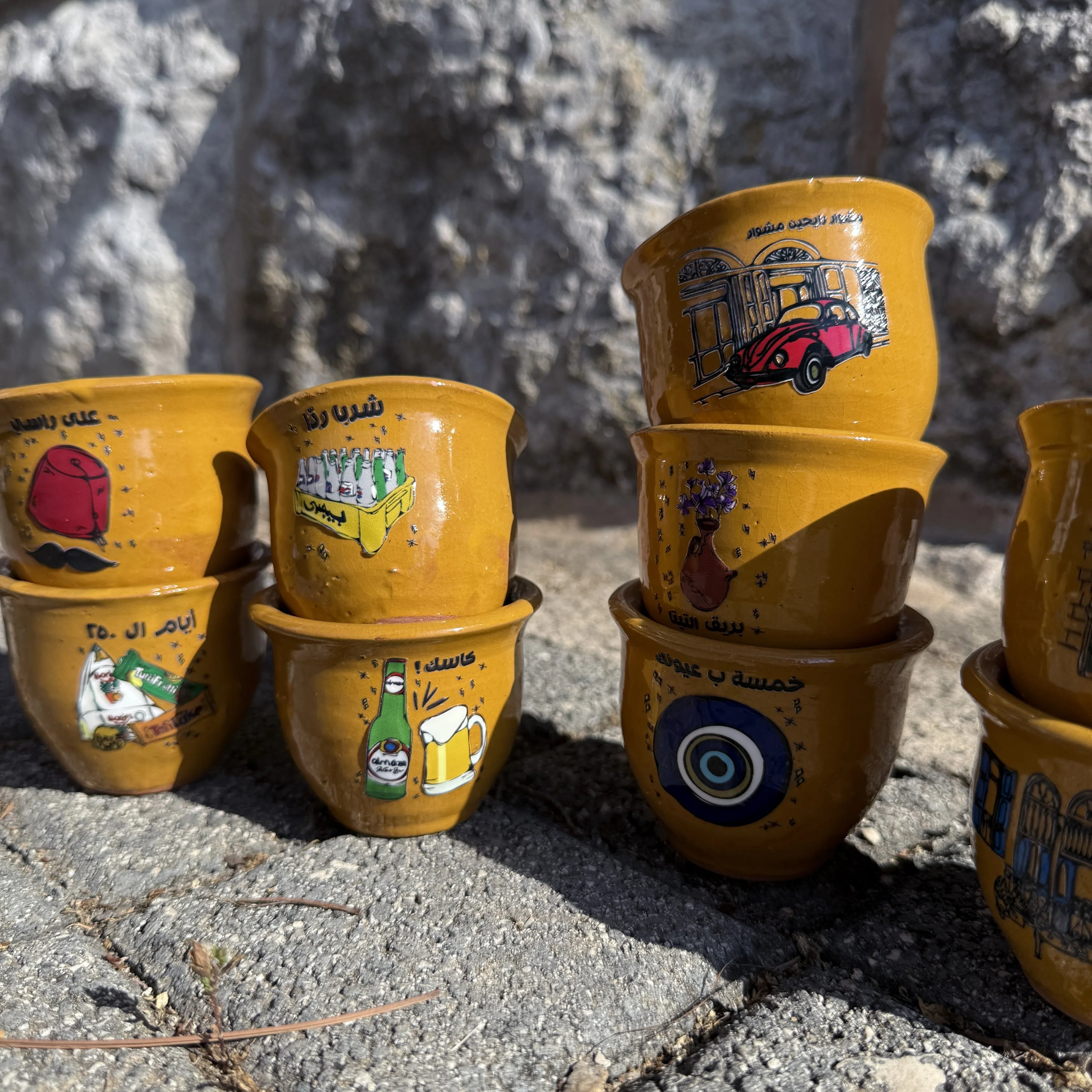 Clay Coffee Set Chaffé