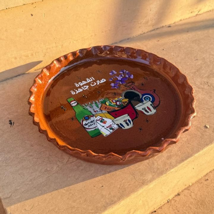 Clay Tray Round - Retro