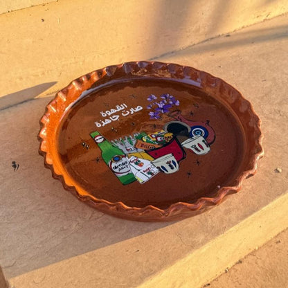 Clay Tray Round - Retro