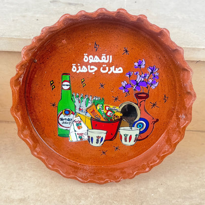 Clay Tray Round - Retro