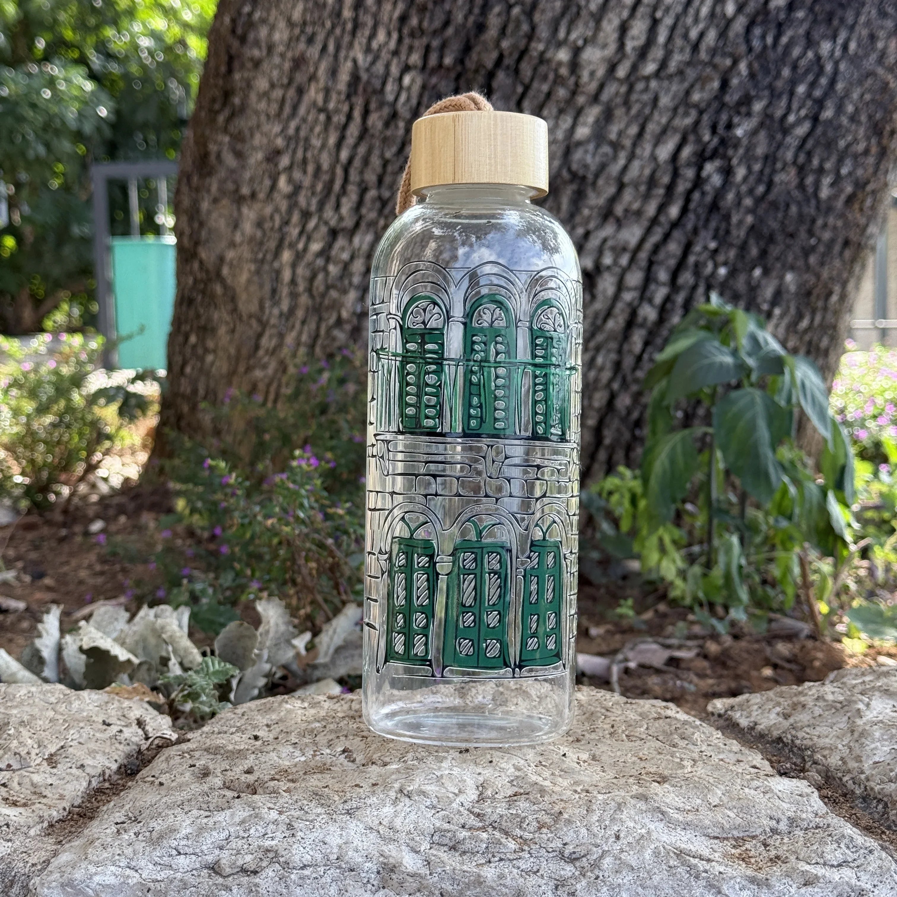 Bottle- Green Windows